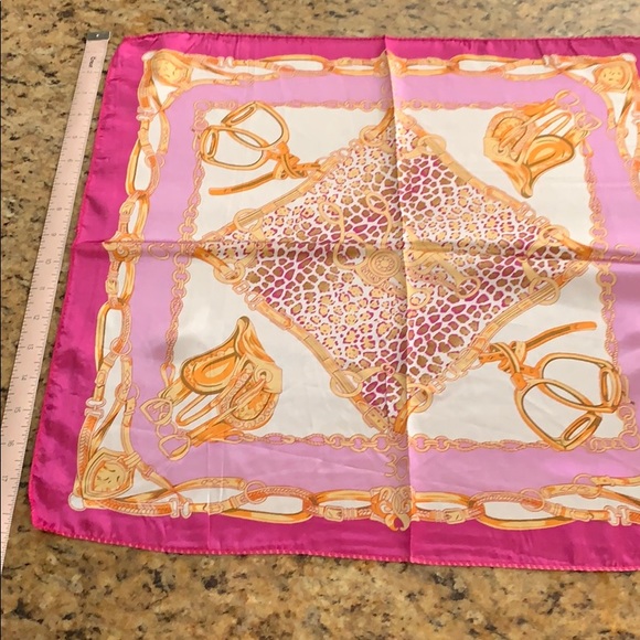 New silk scarf, face mask, headband - Picture 4 of 6